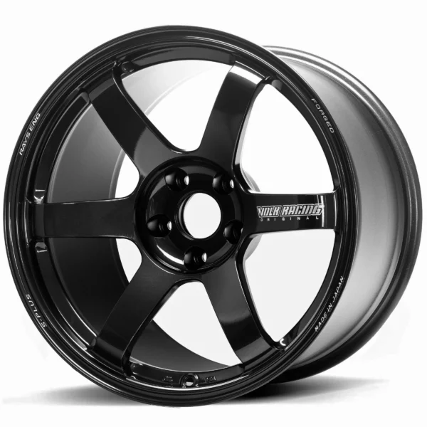 VOLK RACING TE37 SAGA S-PLUS 18X9.5 +43 5X100 GLOSS BLACK GR86 / BRZ / GT86