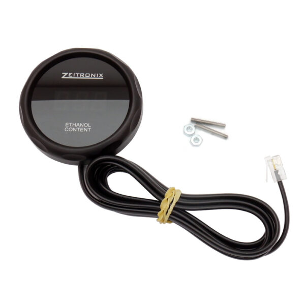 ECA2-GAUGE-BLUE.jpg Zeitronix ECA Ethanol Content/Fuel Temp Gauge Only Blue