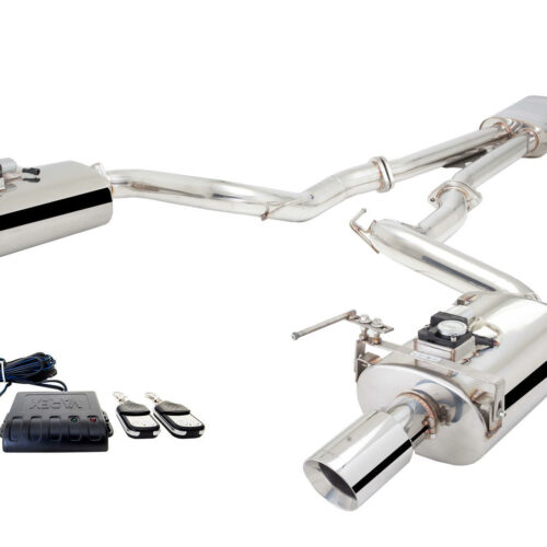 XFORCE Mustang Stainless Steel Twin 3″ Cat-Back System Oval Varex Rear Mufflers