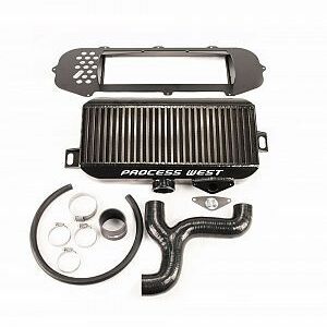 Process West Top Mount Intercooler Kit (WRX/STi 97-98) Black