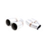 TY15-89 XForce Straight-Cut Round Tip (Inner Wall 3.5in/Twin Inlet 3in) Stainless Steel